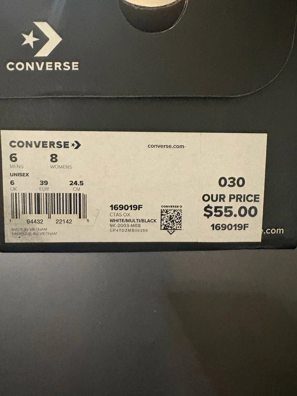 Converse unisex men’s